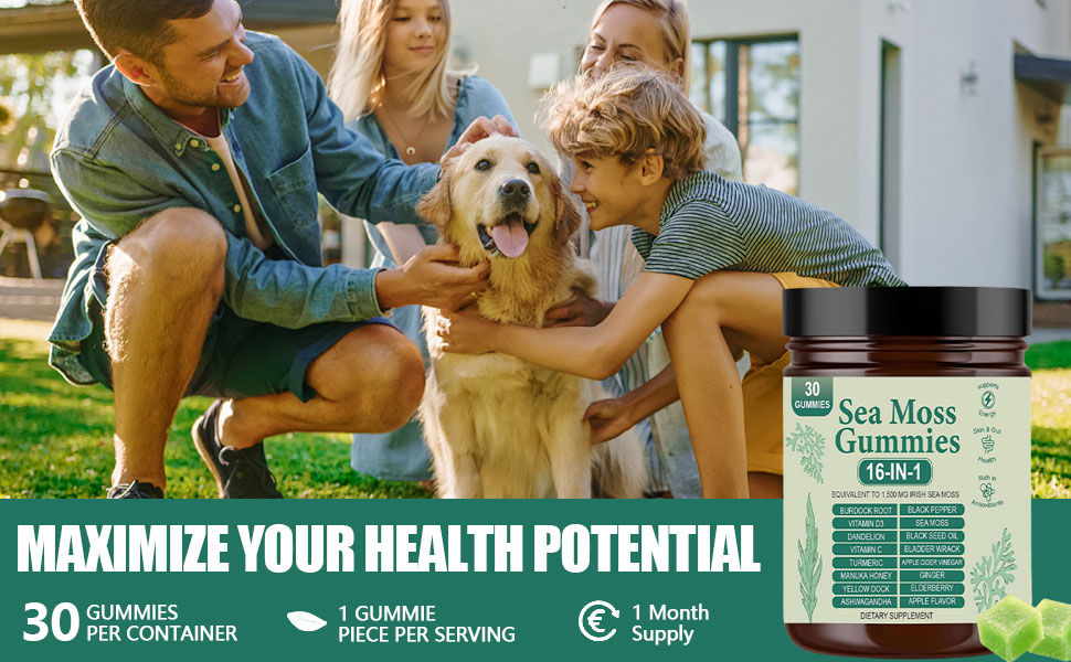 Sea Moss Gummies 16-in-1