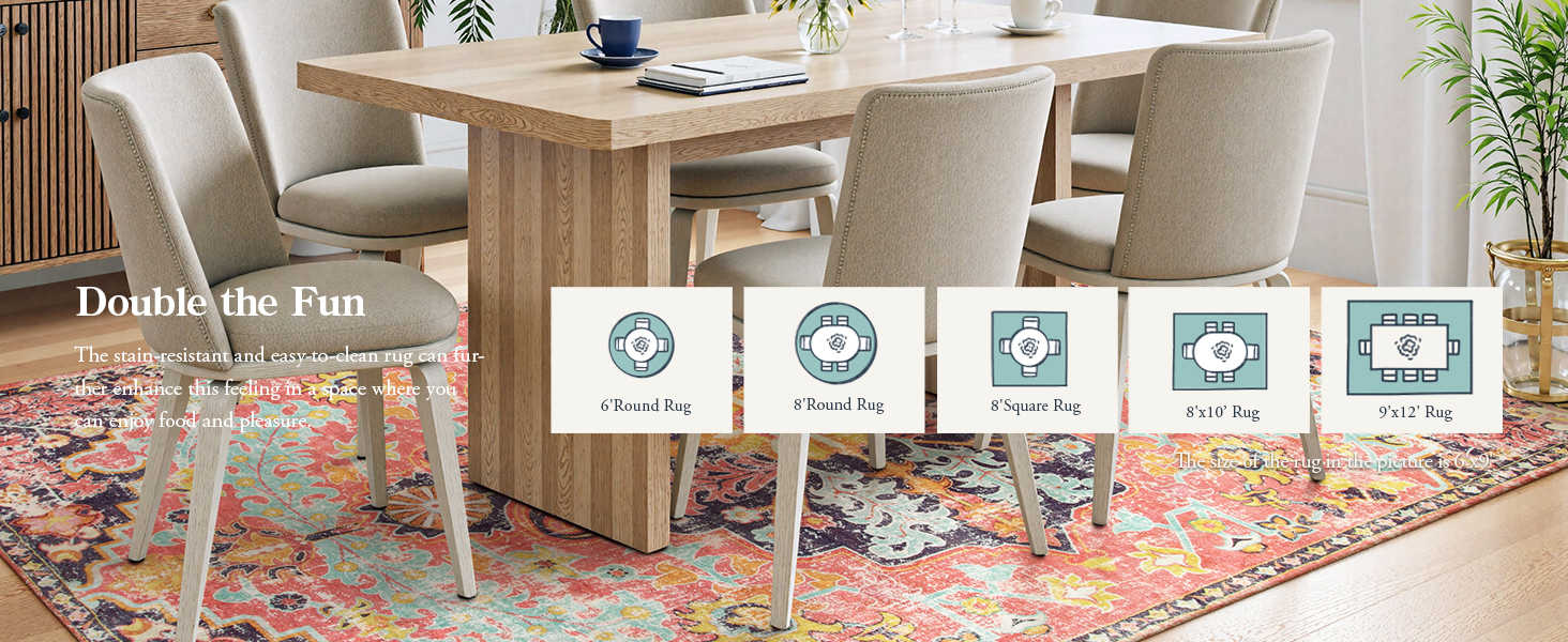 rugs for dining room