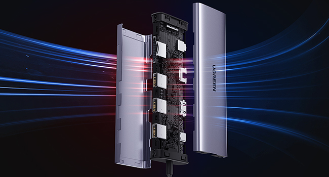 Disipación de calor rápida