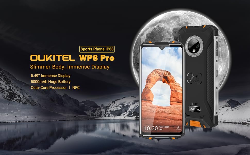 oukitel wp8 pro rugged phone