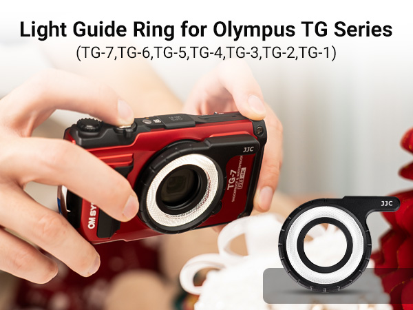 Amazon.com : LED Light Guide Ring for Olympus TG-7 TG-6 TG-5