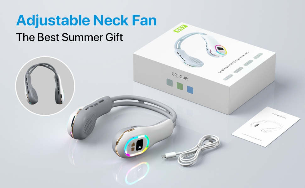 adjustable neck fan