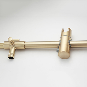 Set Rubinetto Doccia Oro Spazzolato, Soffione Doccia A Pioggia In ABS Da 8 Pollici Con Doccetta, Rubinetto Doccia A Pioggia Di Lusso, Miscelatore Bagno, Sistema Doccia 14 Sistema Di Doccia