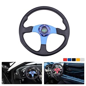 Amazon | MUTEKI ステアリング ハンドル ステアリングホイール