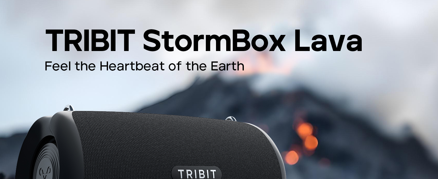 Tribit StormBox Lava Portable Bluetooth Speaker 80W