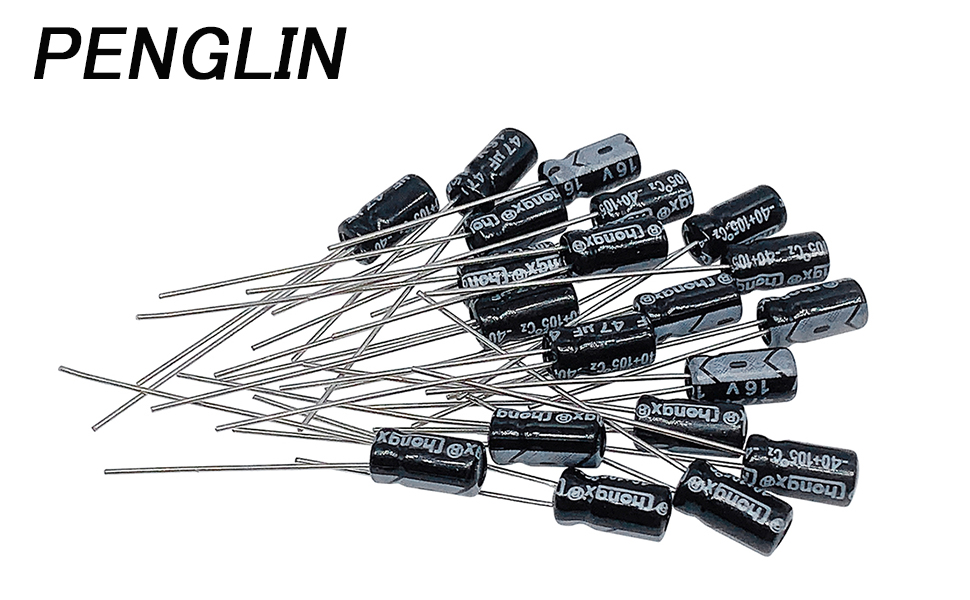 Amazon.co.jp: PENGLIN 20個 電解コンデンサ アルミ電解