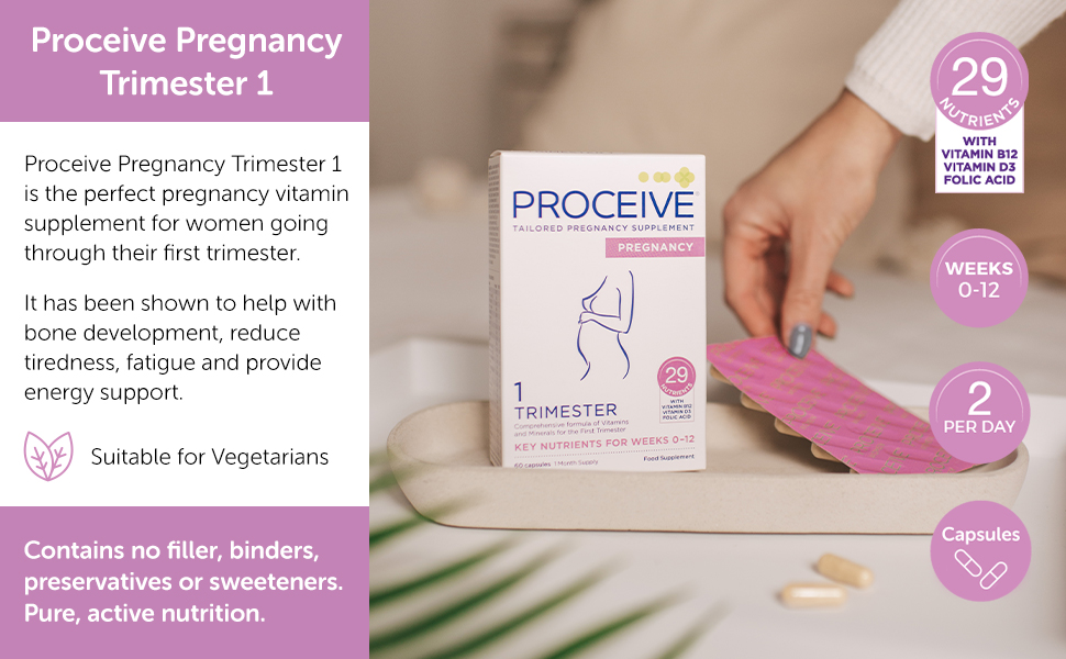 Proceive® Pregnancy Trimester 1 (112 Weeks) Pregnancy Vitamin