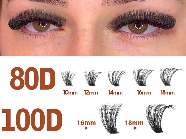 lash clusters
