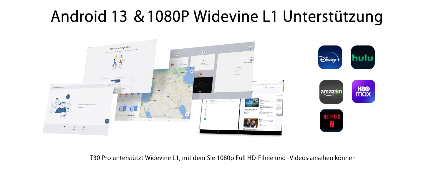 DOOGEE T30Pro Tablet Android 13 11 Zoll Gaming Tablet günstige tablet