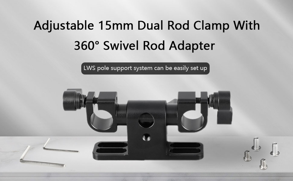 camvate 15?mmロッド&amp;ソフトラバーグリップショルダーマウントリグwith ARRIロゼットfor DSLR (レッド、m6スレッド、31.8?MM dwos6rj Amazon.com : CAMVATE 360° Swivel Adjustable 15mm Dual Rod