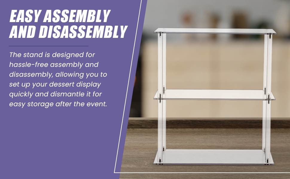 Easy Assembly and Disassembly