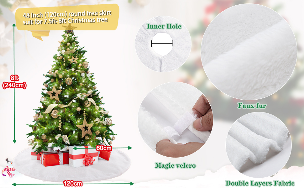 Christmas tree skirt