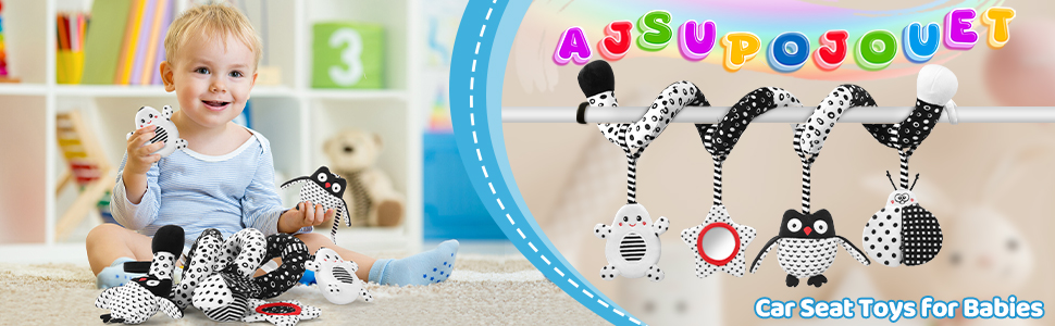 high contrast baby toy for newborn