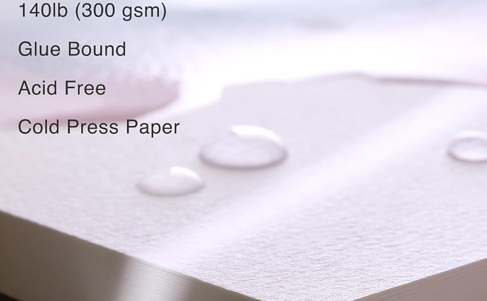 AOOK  Watercolor Pad  Mix Paper Pad