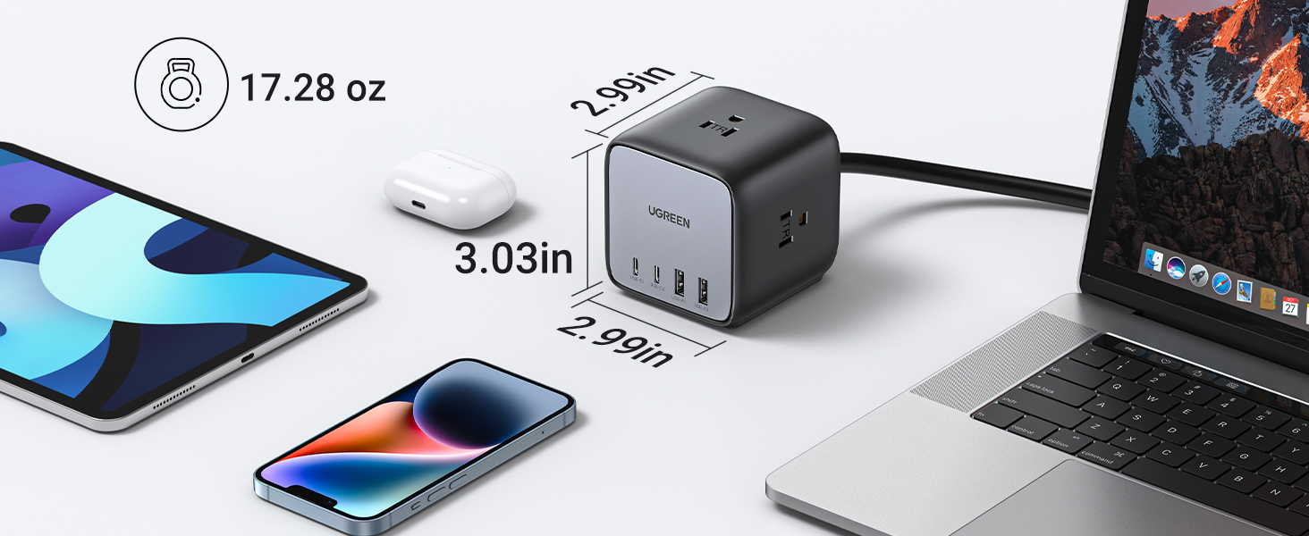 Amazon.com: UGREEN Nexode 100W USB C Charging Station and 65W USB C ...