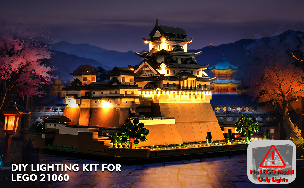 Amazon.com: BrickBling LED Light for Lego Architecture Himeji Castle ...