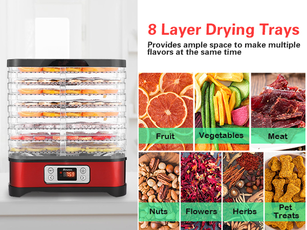 8 Layer Drying Trays