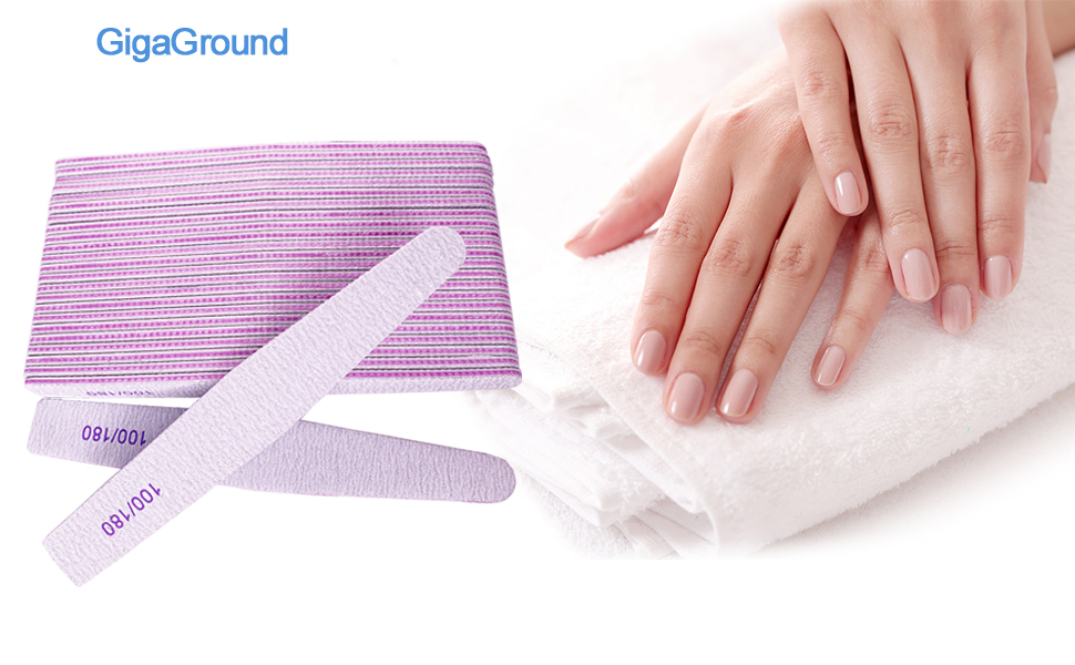 Diamond nail file emery boards