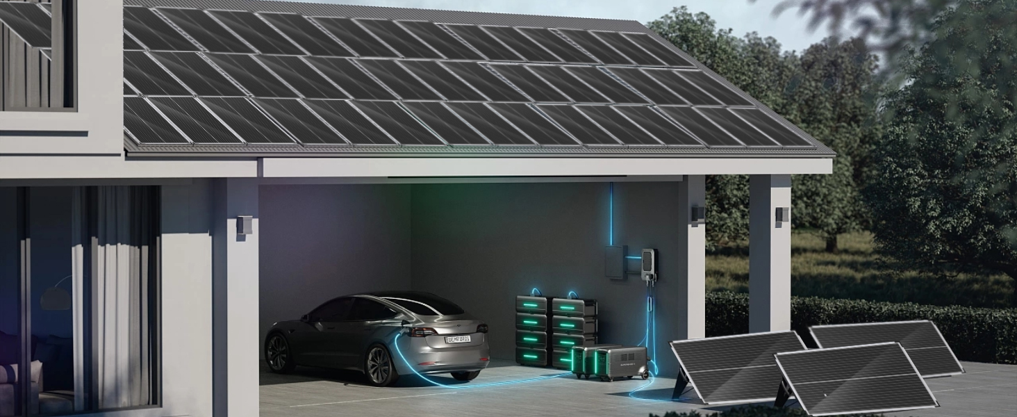 Système de panneau solaire hors réseau 100 W 12 V