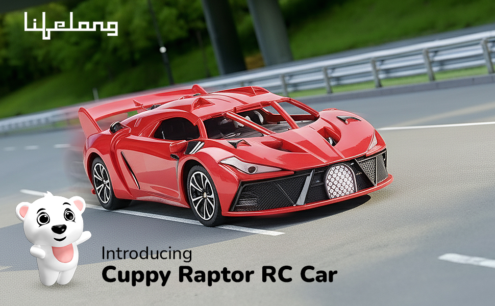 RC Car Remote Controle kids play child speed car racing car lifelong cuppy