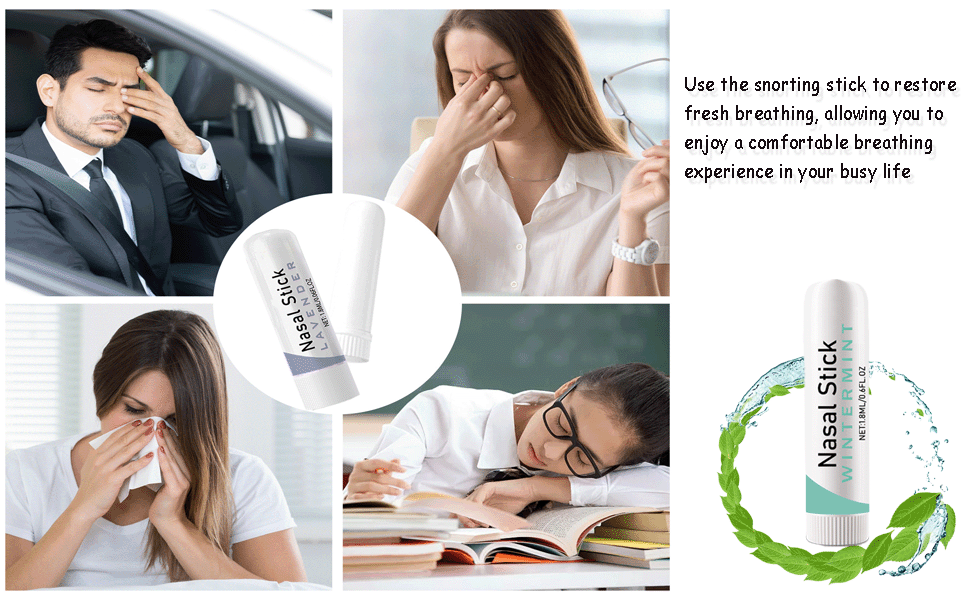 Nasal Inhaler Stick,Nasal Stick,Vapor Inhaler Nasal Stick