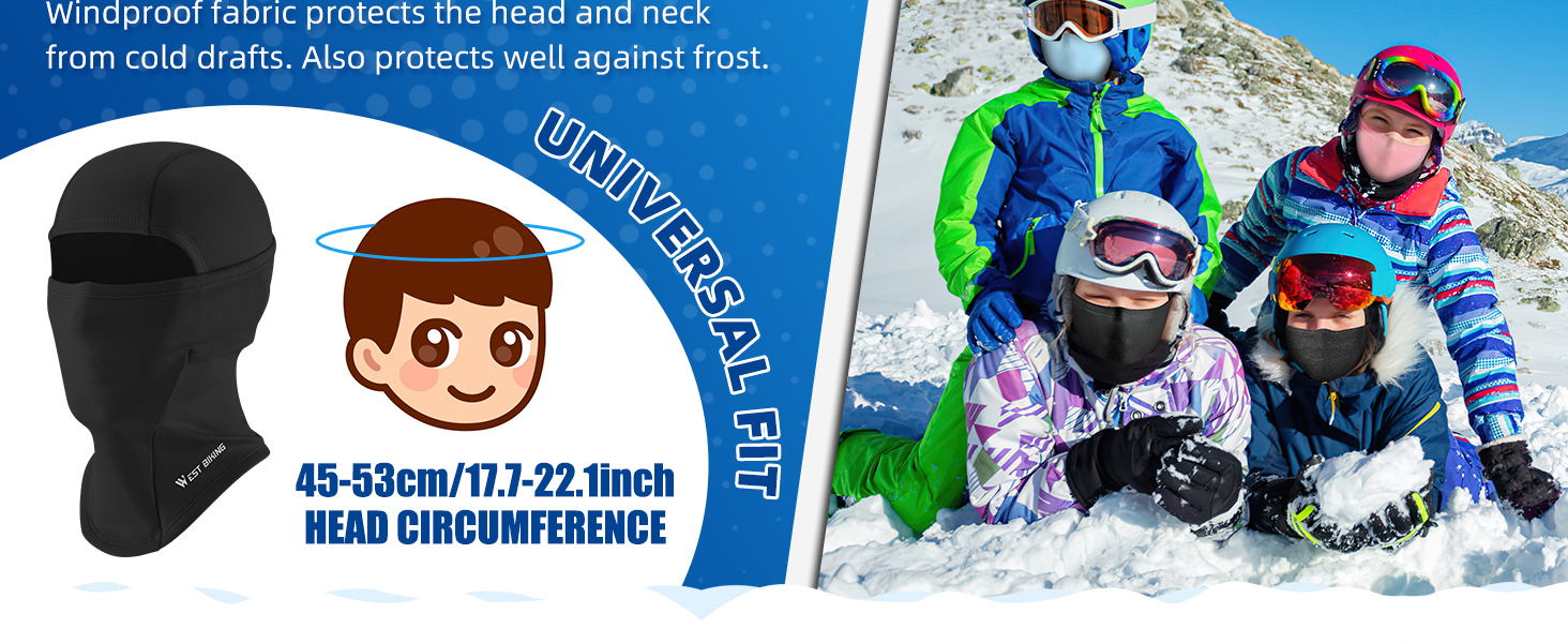 ICOCOPRO Kids Balaclava, Unisex Ski Mask Kids, Neck Warmer Gaiter Fleece Windproof Cycling Balaclava for Boys and Girls kids ski balaclava