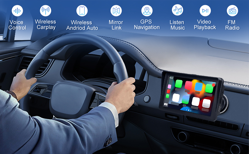 apple carplay screen for car