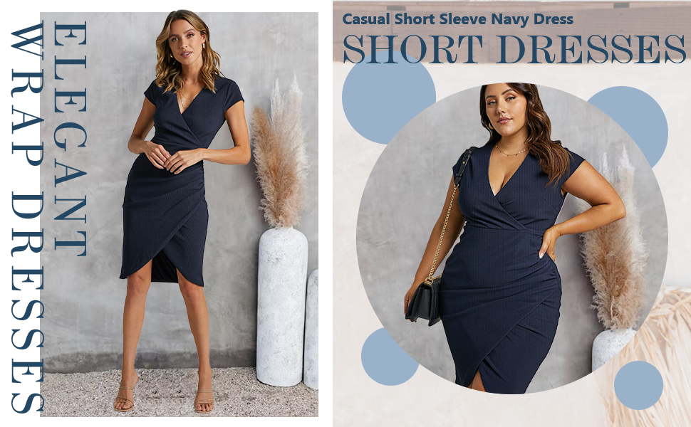 elegant wrap dresses