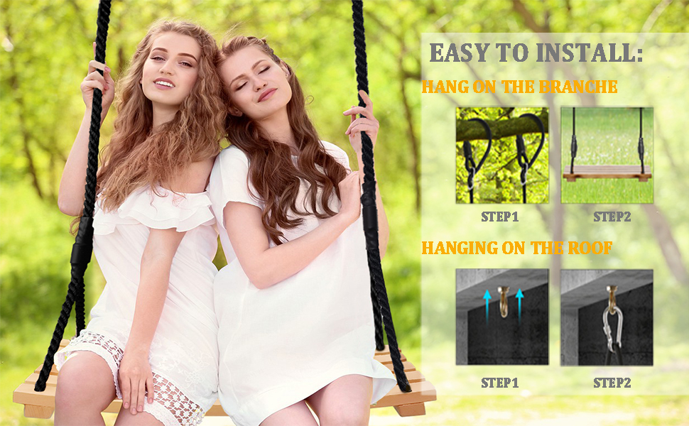 Outdoor Tree Swing for Kids Adults