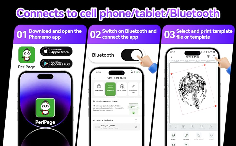 PeriPage tattoo printer