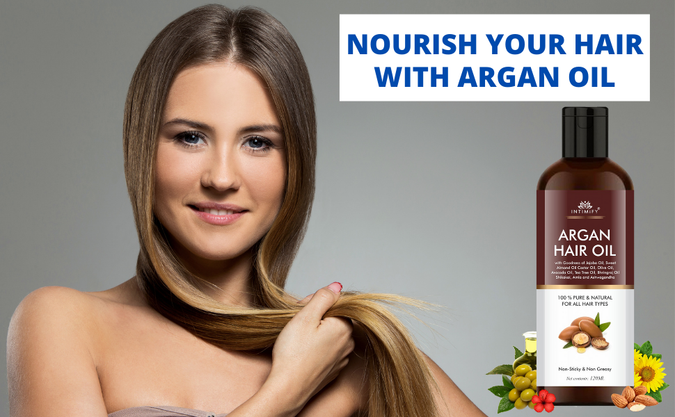 argan oil hair serum