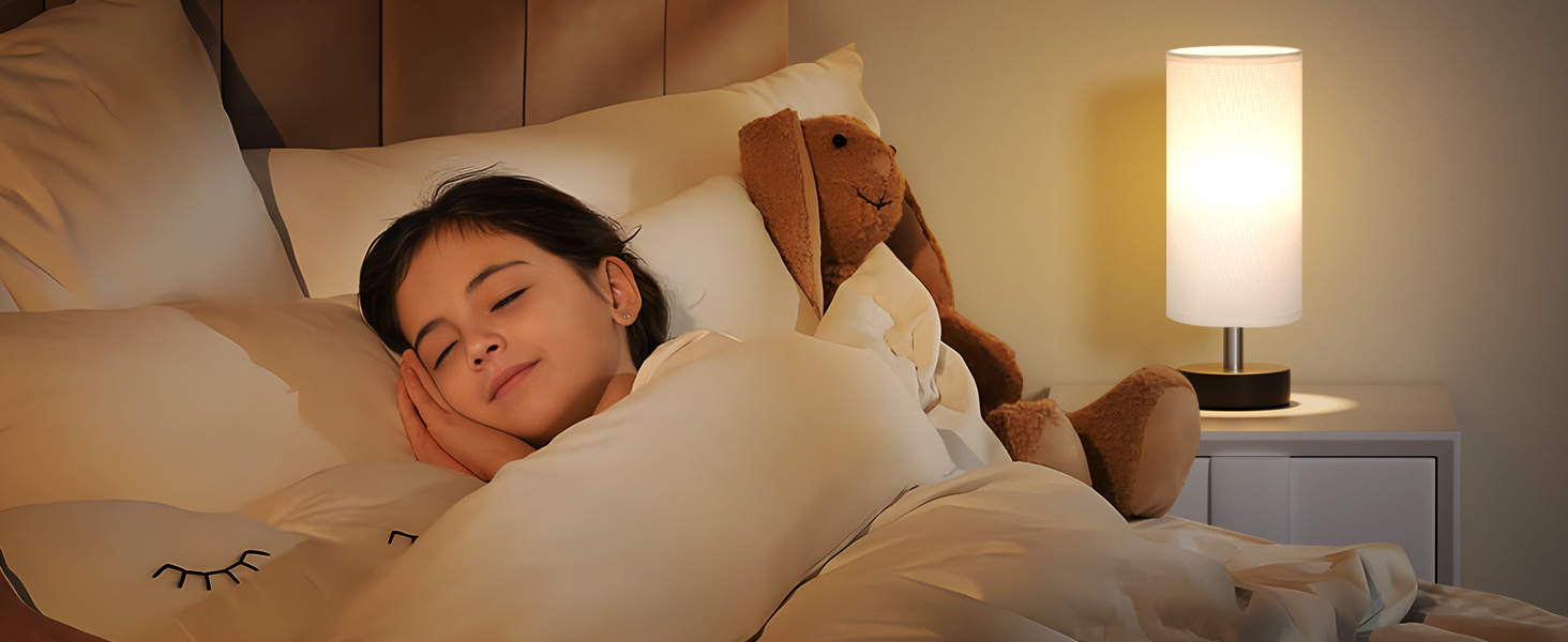 Small Table Lamp for Bedroom with Night Stands Bedside Lamps