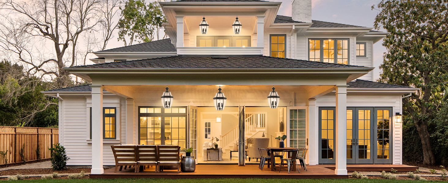 Large Outdoor Pendant Light Fixture