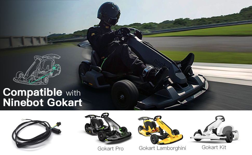 fk　Ninebot Gokart Kit For Segway Ninebot Gokart Frame Spring Wire and Power