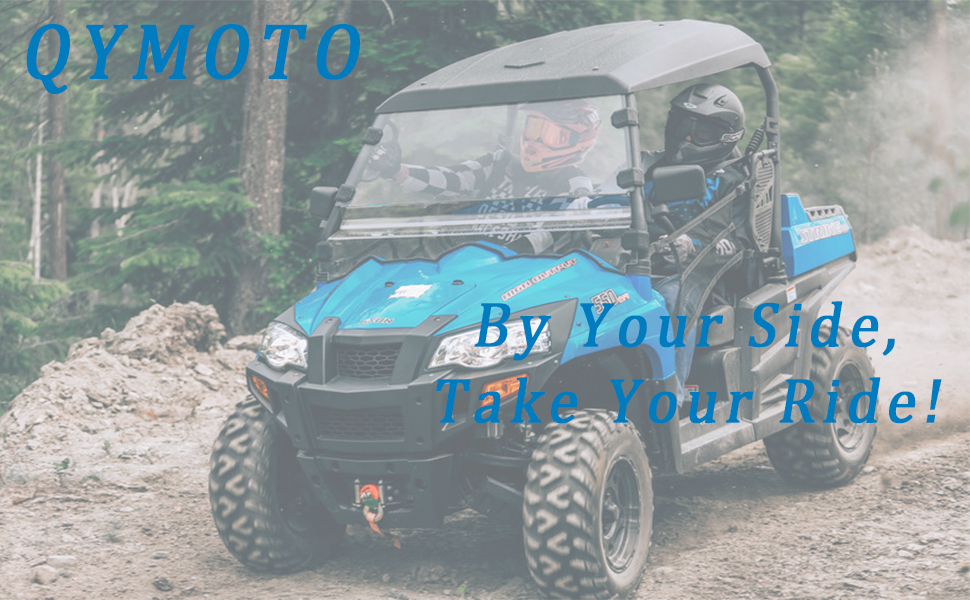 QYMOTO Parking Brake Pads Compatible for Hisun 400 500