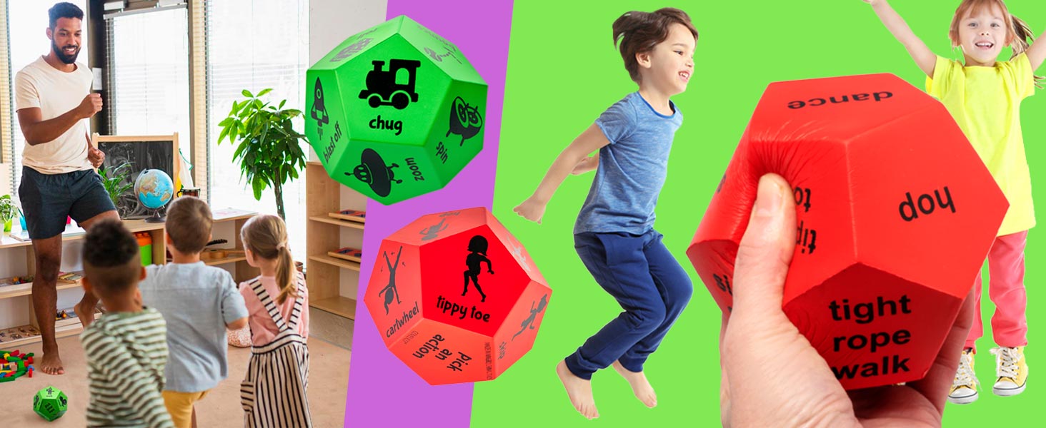 Covelico Animal Games Dice Outdoor Play Equipment & Kids