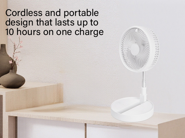 travel fan rechargeable ventiladores recargables para cuba ventilador recargable Desk foldable