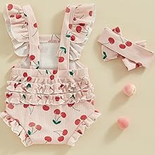 baby girl overalls 12 18 months pink green beige rompers overall romper photo shoot 3-6 months