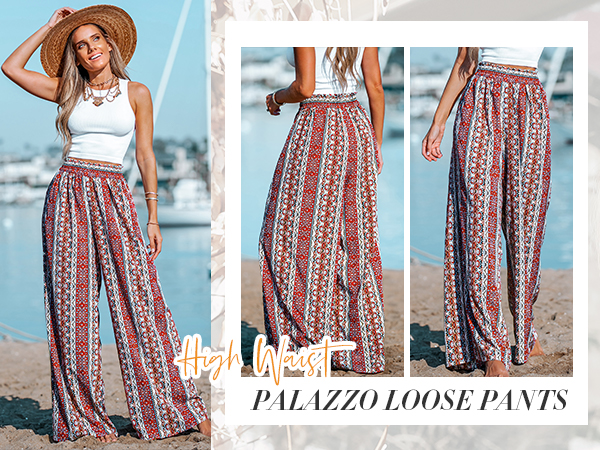 パンツ JIKOOCamouflage Washable Wide Leg Pants JIKOOCamouflage Washable Wide Leg Pants