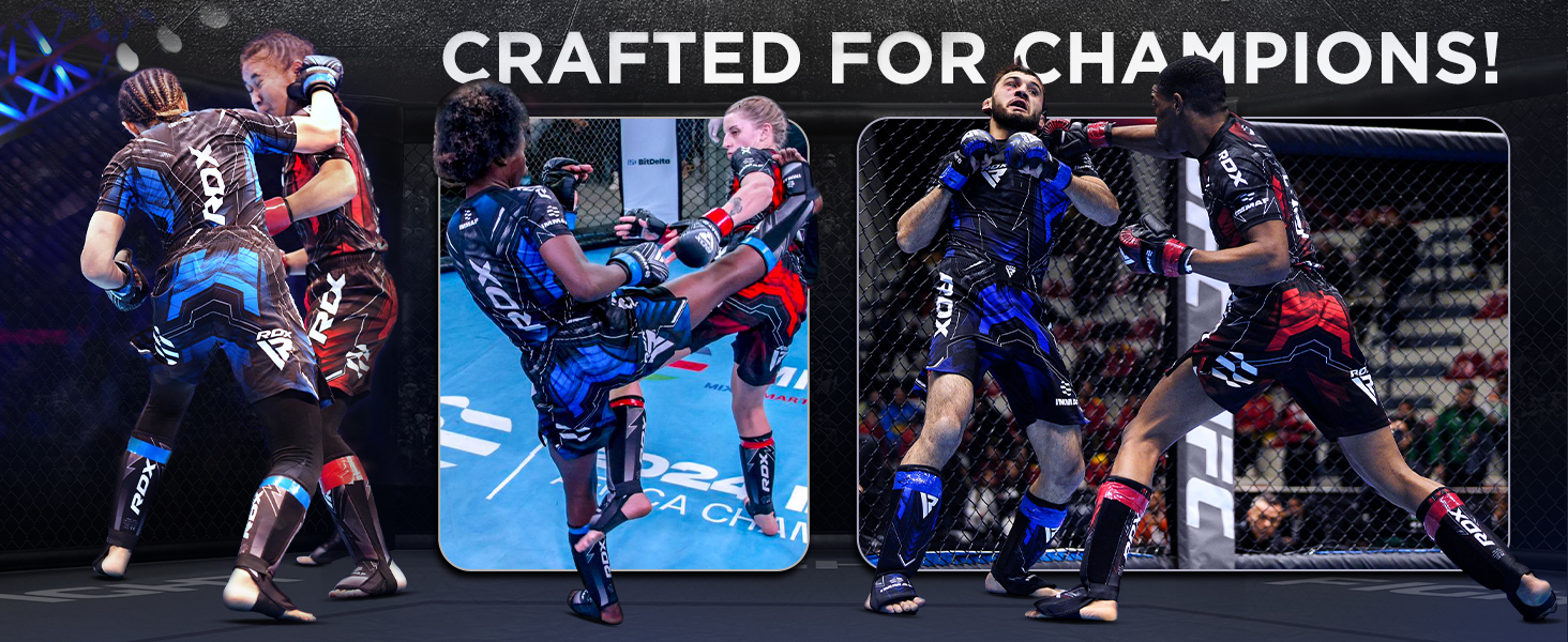 RDX IMMAF Approved Shin Guards