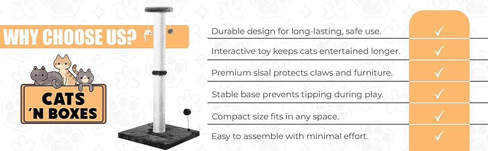 Why choose us? long lasting, safe use. stable base