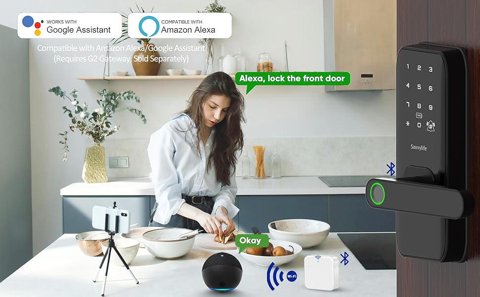 compatible with Amazon Alexa/Google Assistant