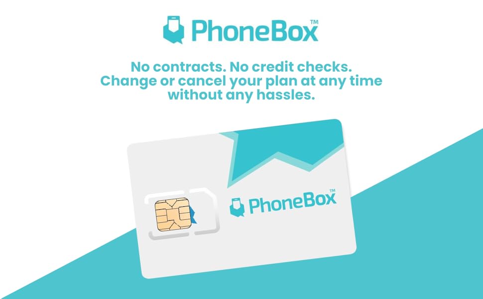 PhoneBox Canada Monthly SIM Card with International Calls