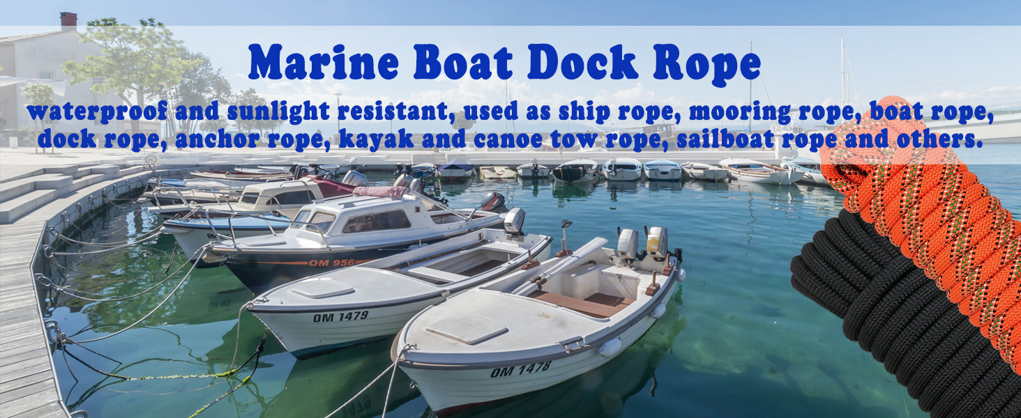 marine boat dock rope