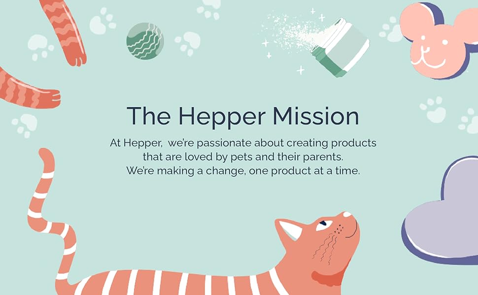 Hepper Advanced BioEnzyme Cat Litter Deodorizer Powder Cat Litter Box Deodorizer