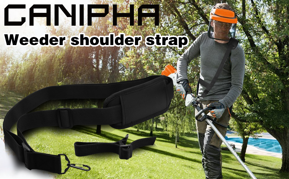 Shoulder Strap for Weed Trimmer, Universal Weed Eater Strap Harness