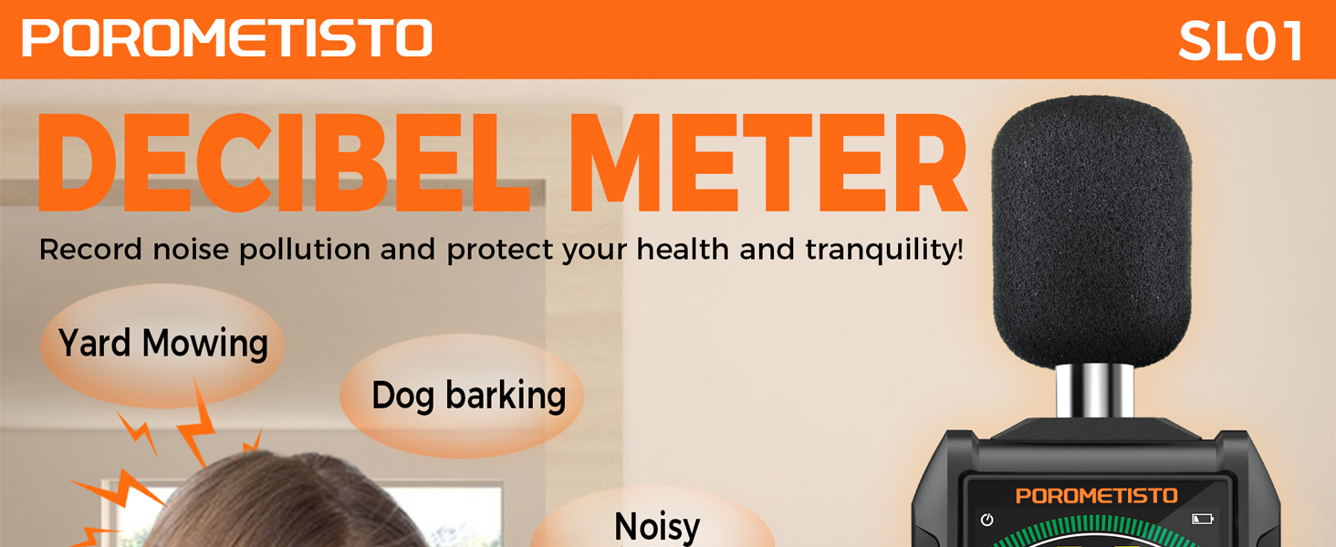 POROMETISTO SLO1 DECIBEL METER