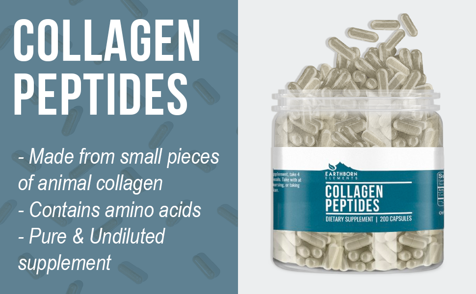 Collagen peptides product description