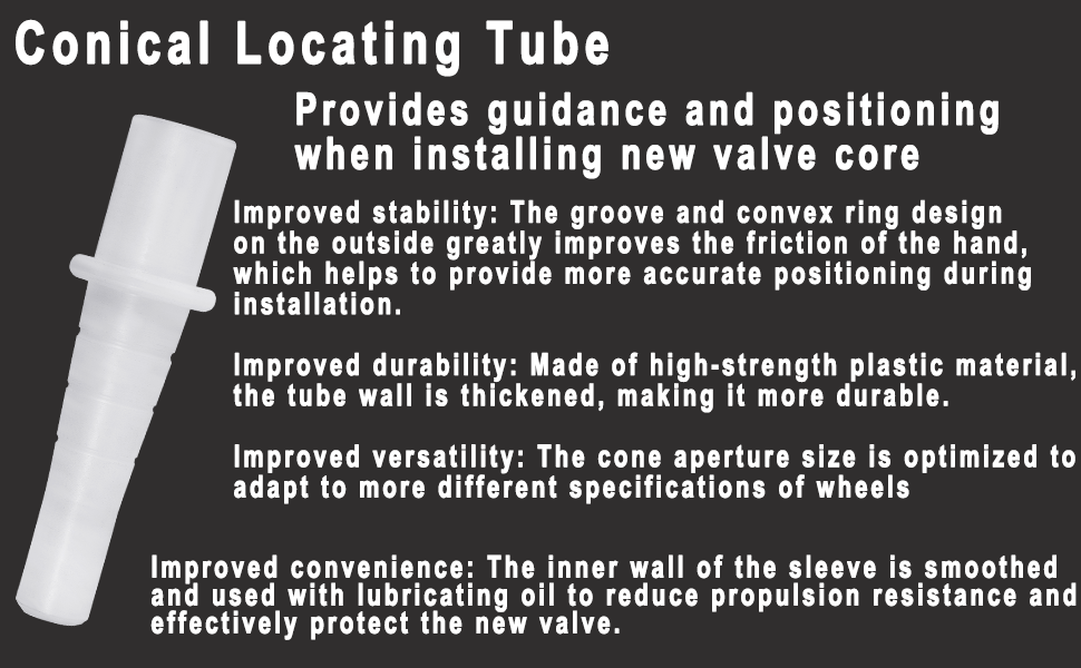 Quick Change Tire Valve Tool Kit