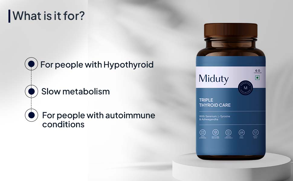 Miduty Palak Notes Triple Thyroid Care Supplement